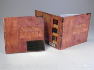 digipak cd vintage look clear tray packaging