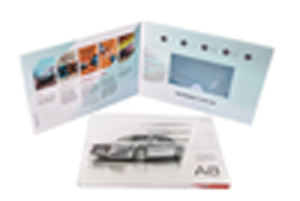 video mailer lcd monitor screen programmable buttons