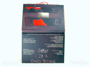 Custom DVD book die cut window embossing foil stamping