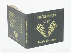 hardbound cd book gold foil tray perfect bound inner pages