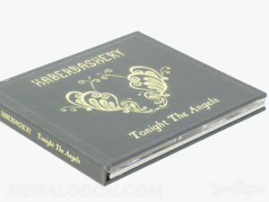 foil stamping printed packaging cd book 