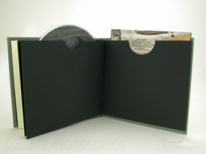 hardbound cd dvd books swinging sleeve glued sleeve