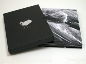 Tall 6pp DVD book set slipcase silver foil