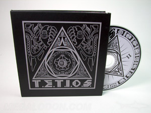 CD book set two discs foam hubs