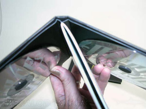 Double Disc CD Book Set Foam Hubs