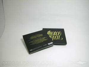cd book gold foil stamping 2 disc set