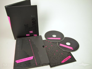 special printing effects cd dvd packaging spot uv ink color