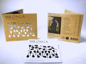 cd digipak fiberboard paper silver foil stamping