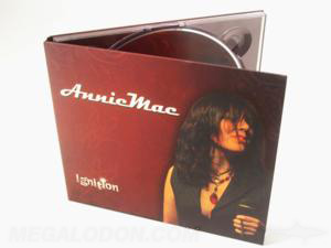 spot uv digipak cd packaging velcro flap
