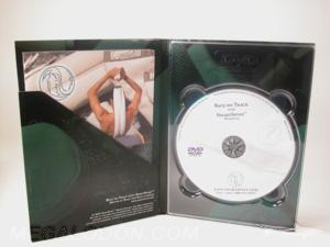 digipak dvd diagonal pocket left side clear tray right side 4C/4C printing