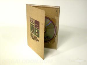 dvd digipak fiberboard paper brown tall tray