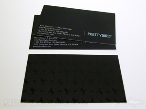 business cards spot gloss embossing dvd cd packaging set