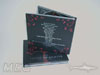 cd hardbound book packaging red foil stamping