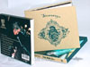 slipcase cd book hardbound linen covering 