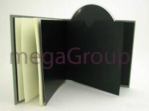 Black Inner Wrap & Swinging Sleeve in Custom CD Book