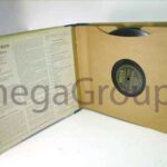 Vintage Vinyl Album Packaging Record Set Swinging Sleeves Die Cut Holes Kraft Paper