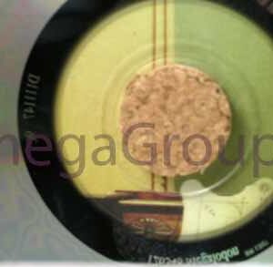 Cork hub closeup with disc