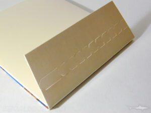 Printed Disc Mailer showing zipper rip strip