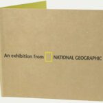 Eco-friendly custom packaging cd jacket recycled reclaimed fiberboard National Geographic Title plastic free