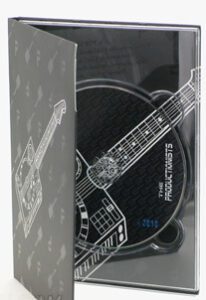 Tall digipak spot gloss ink special effect printing