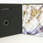 Oversized custom jacket black matte paper swinging sleeves 2 cd set inner pages