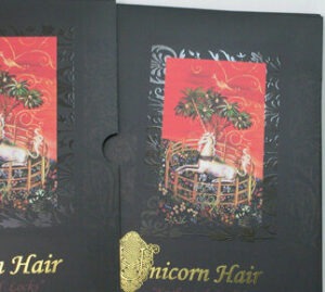 slipcase set spot uv gloss ink, matte lam, gold foil stamping