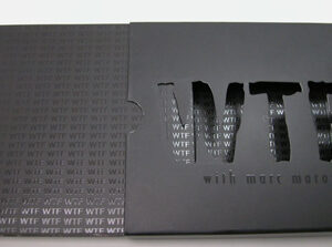 Slipcase Set, Die Cut Lettering & Spot Gloss