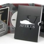 Slipcase set 2 disc digipak booklet diagonal pocket side loading slipcase