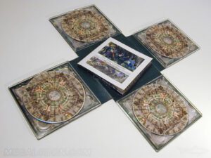 Cross digipak, 4 cds in trays, booklet in middle