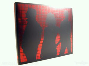 Red Foil Stamping on custom digipak