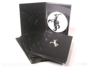 custom digipaks spot gloss ink printing matte lamination personalized dvd film reels with director business cards