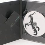 business card with custom digipak disc dvd height packging