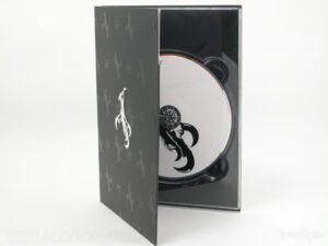 spot gloss ink printing on tall digipak dvd film reel