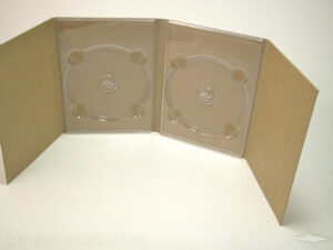 8pp tall digipak fiberboard stock 2disc set 7inch trays