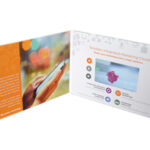 Video screen brochure packaging 4.3 inch screen