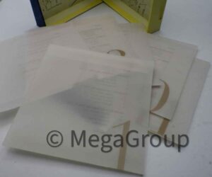 Vellum Sleeves with Printing CD Box Set